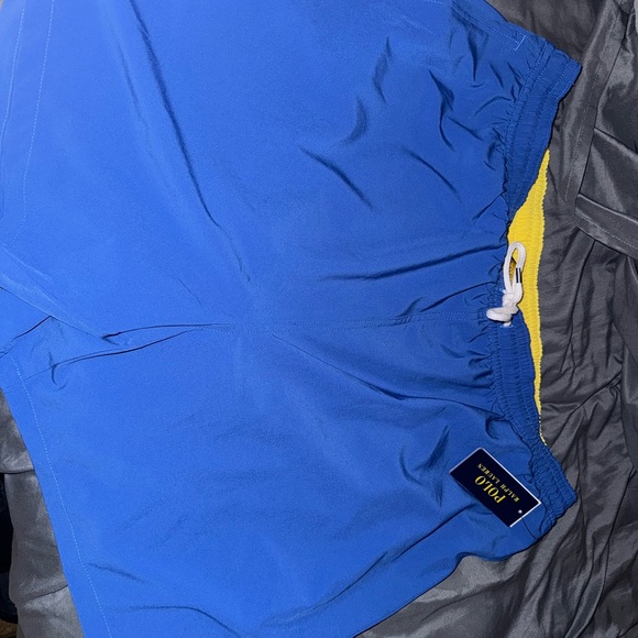Two pair men polo shorts